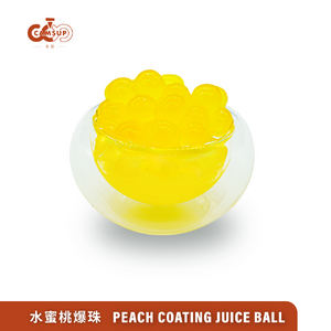 Peach Popping Boba