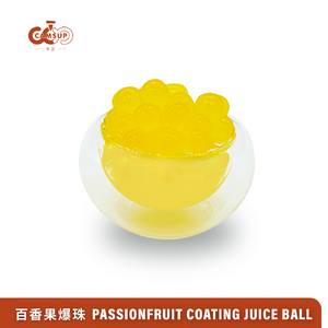 Passion Fruit Popping Boba